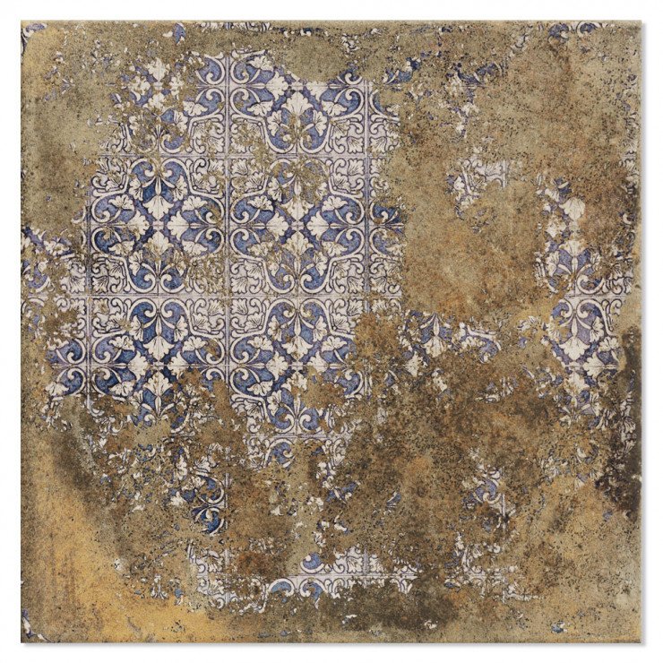 Klinker Antigua Bronze Blue Mat 33x33 cm-0